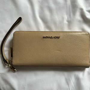 Large Saffiano Leather Continental Wallet